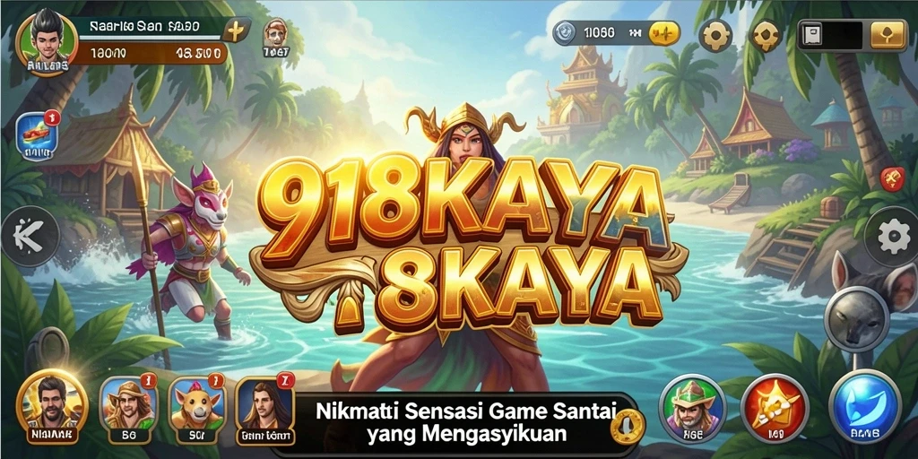 Tampilan menarik gameplay santai dari 918KAYA