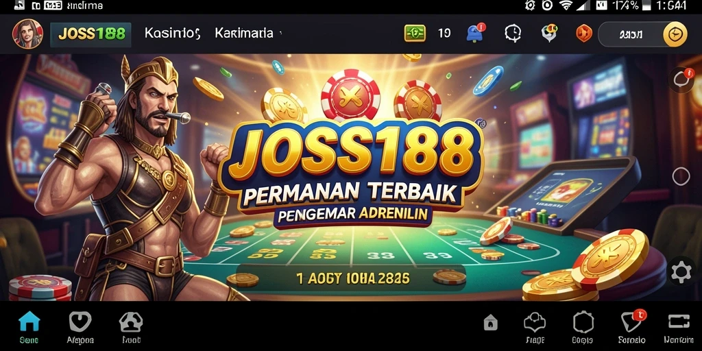 Tampilan menarik dari gameplay JOSS188 yang penuh aksi.