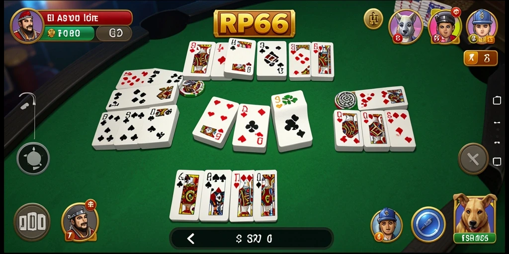 Gameplay seru dan interaktif dalam aplikasi RP66.